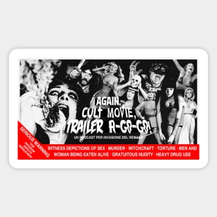 Cult Movie Trailer A-Go-Go 2: The Revenge Magnet